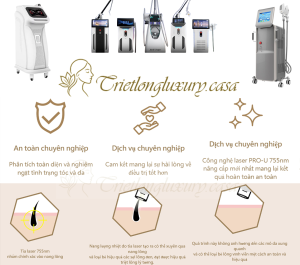 Hình ảnh máy triệt lông
